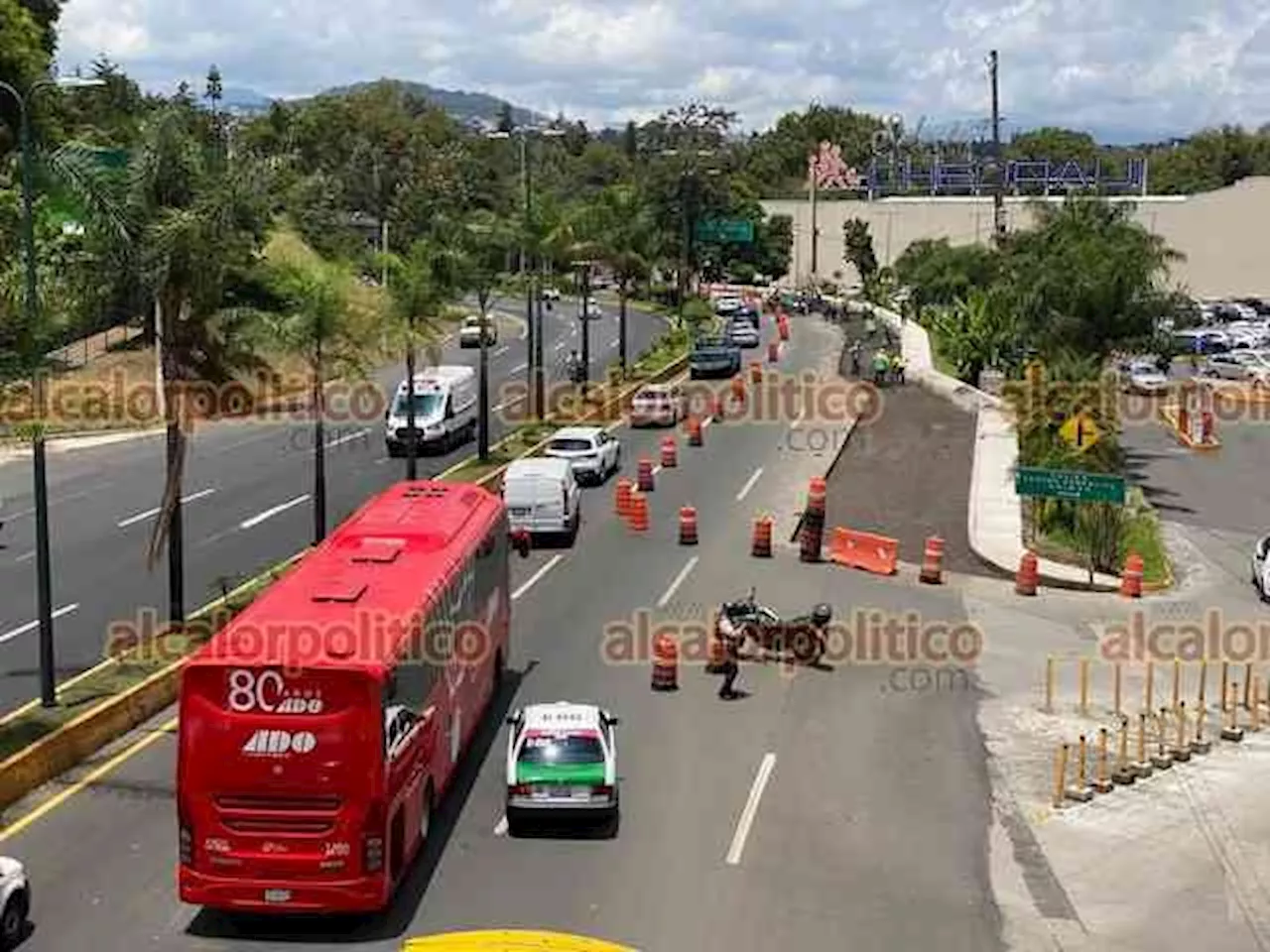 Ampliación de avenida Lázaro Cárdenas en Xalapa “avanza de manera notoria”