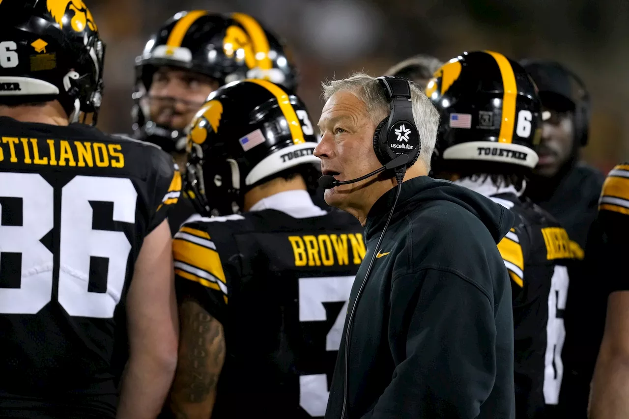 Iowa’s Kirk Ferentz, longest-tenured FBS coach, to serve 1-game suspension