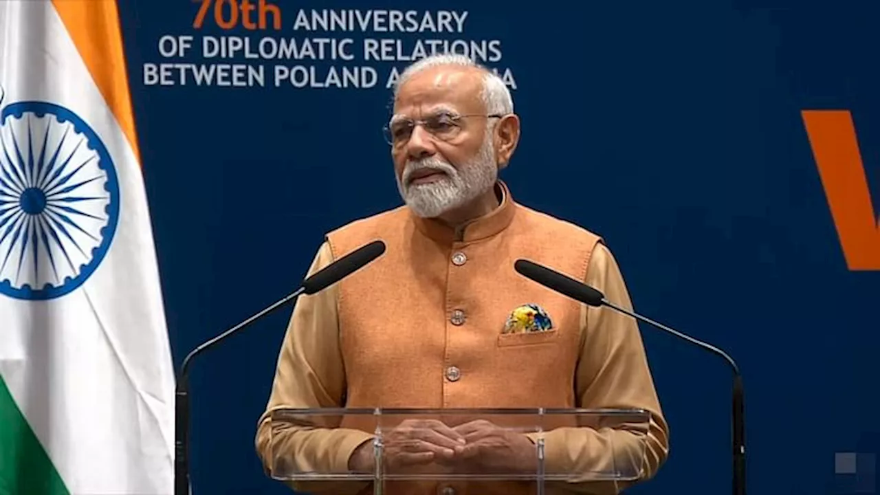 Poland: पीएम मोदी ने भारतवंशियों के बीच शांति का दो-टूक संदेश दिया, कहा- भारत बुद्ध की विरासत वाली धरती