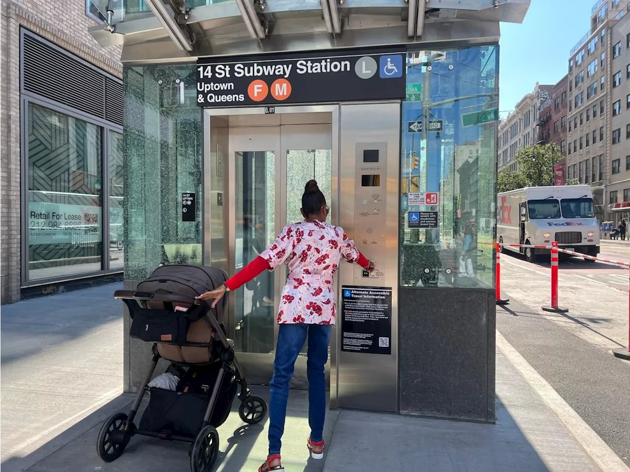 Construction finished on three new elevators at 14th Street subway complex