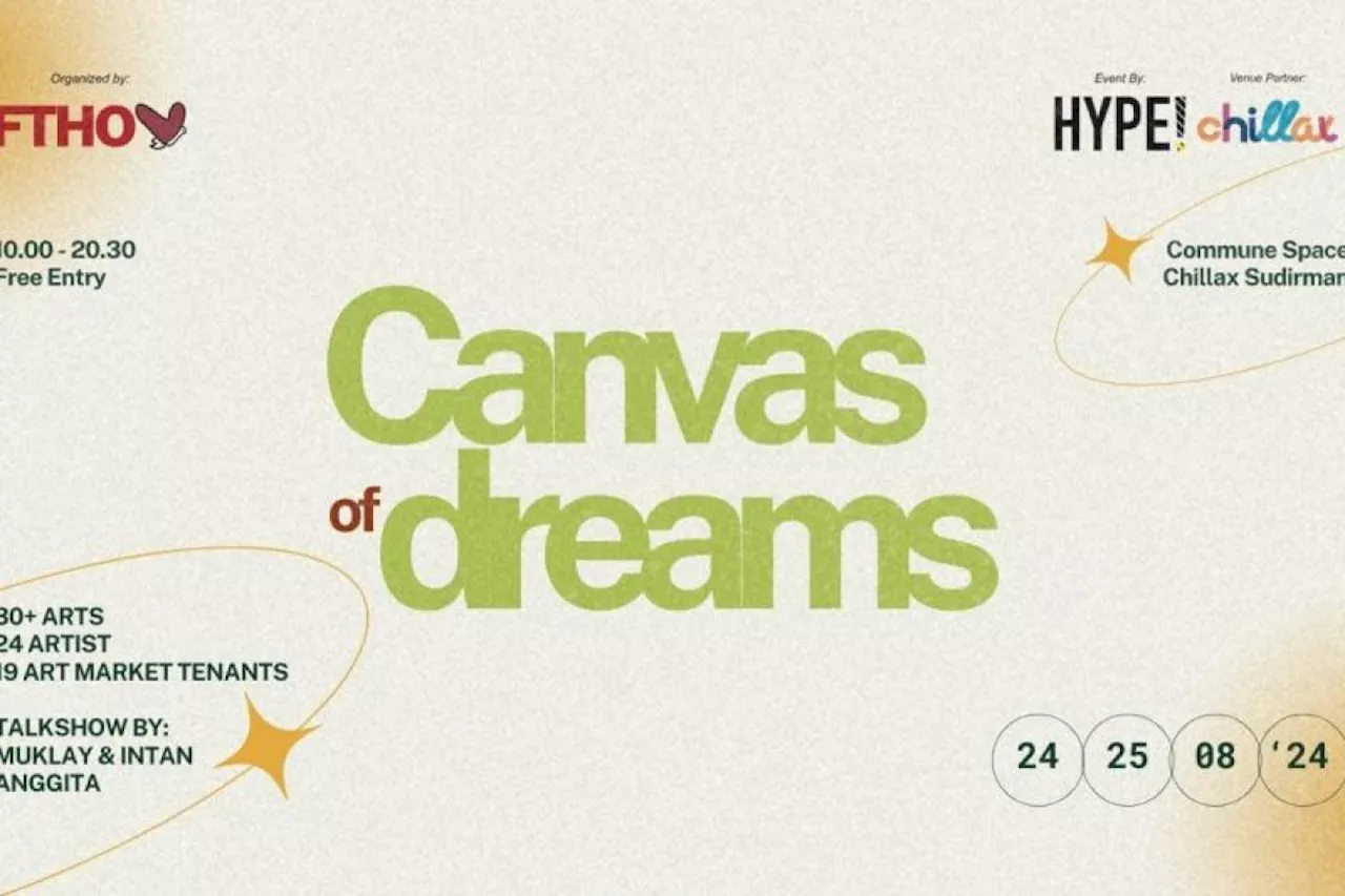 'Canvas of Dreams' digelar sebagai wadah eksplorasi seniman Indonesia