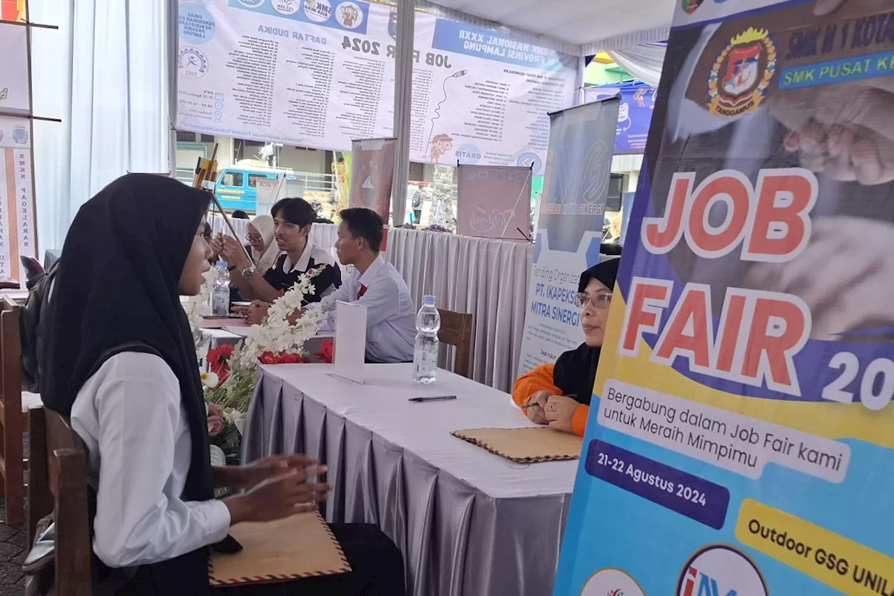 Disdikbud Lampung: 109 dunia usaha kerja sama dalam 'job fair' SMK