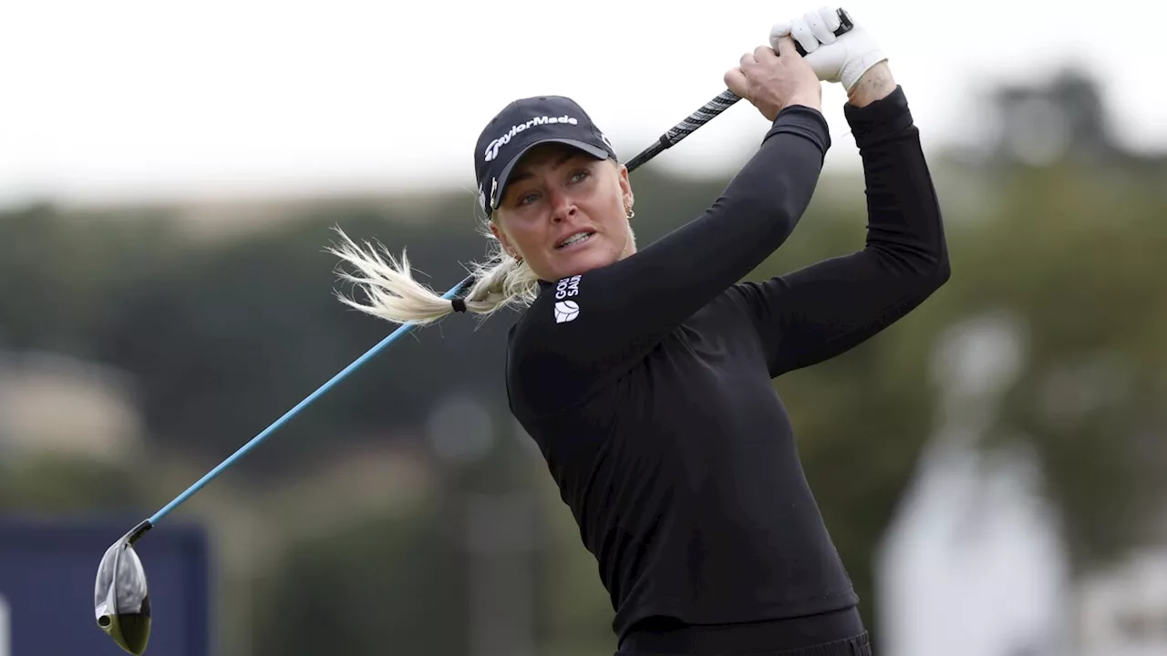 Charley Hull shoots 67 to lead wind-swept Women's British Open. Nelly Korda is one back