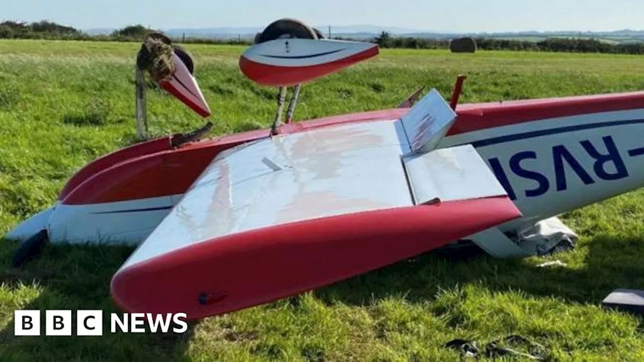 Pilot died in 100m roll after missing Truro Airfield runway