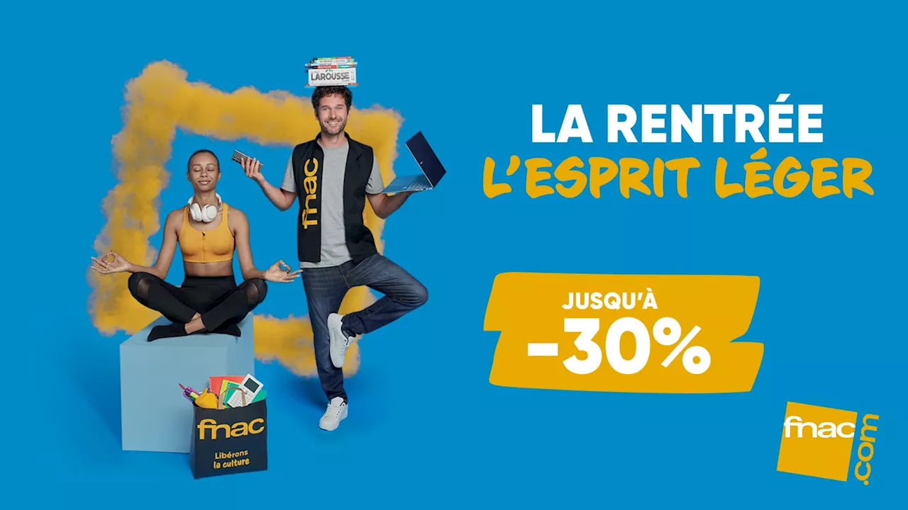 Fnac : profitez des promotions Apple de rentrée sur les MacBook et iPad