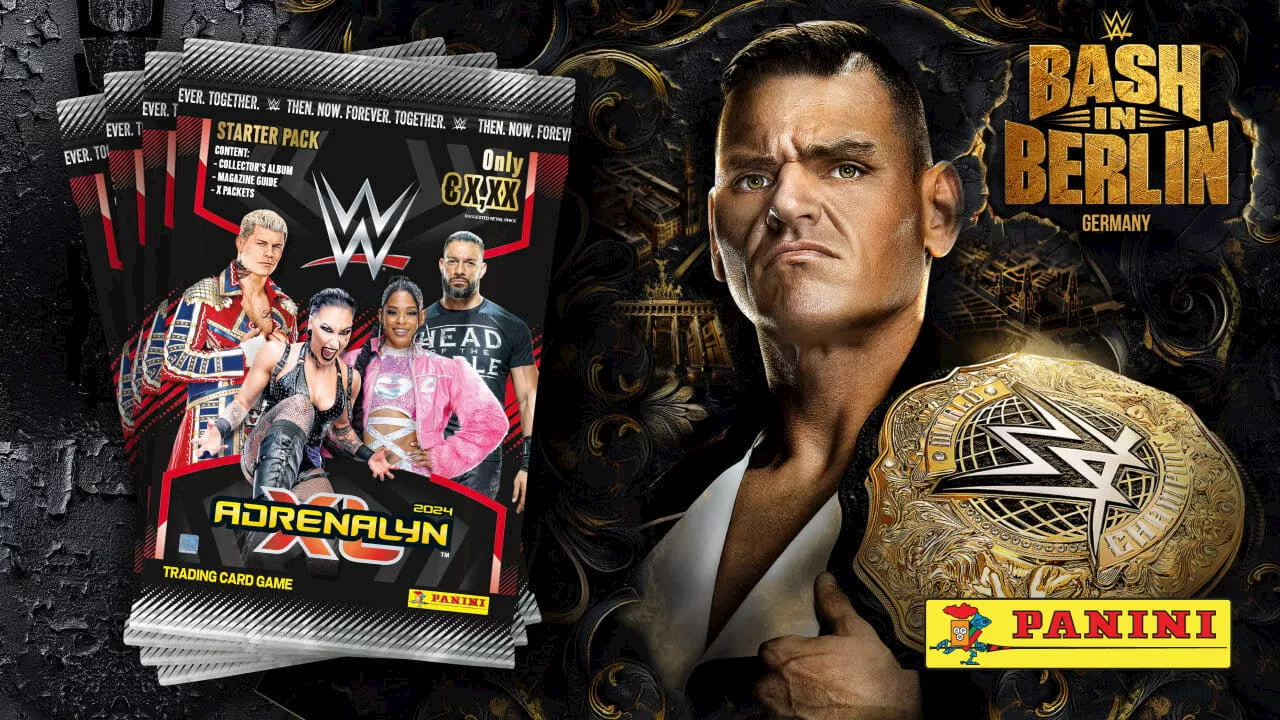 Bash in Berlin: Jetzt Panini WWE Trading Card Starter Set gewinnen