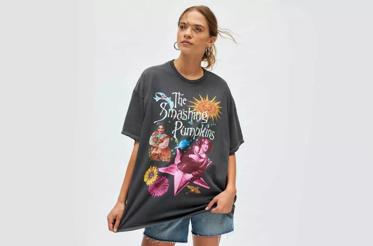 This Top-Rated Smashing Pumpkins T-Shirt Is ‘Perfectly Oversized’ & Less Than $50