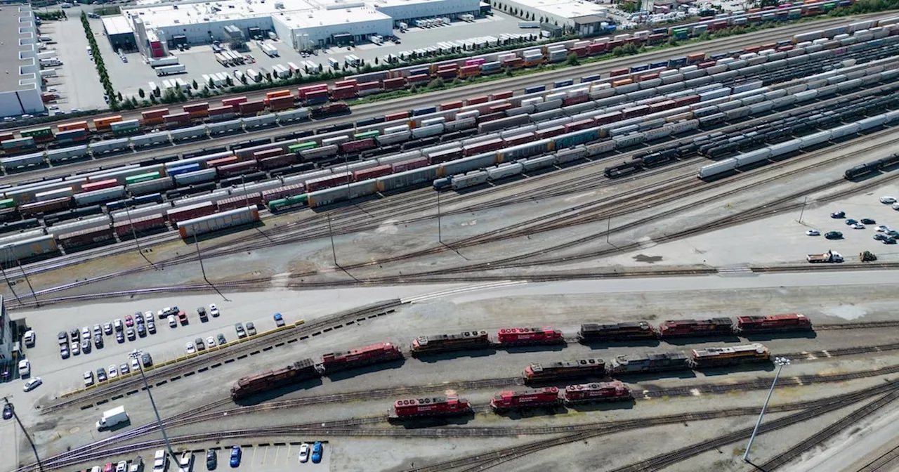 National rail shutdown begins as employees locked out at both major Canadian railways