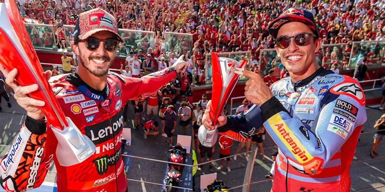 'Duet Pecco Bagnaia-Marc Marquez, Dream Team yang Bisa Jadi Mimpi Buruk Ducati'