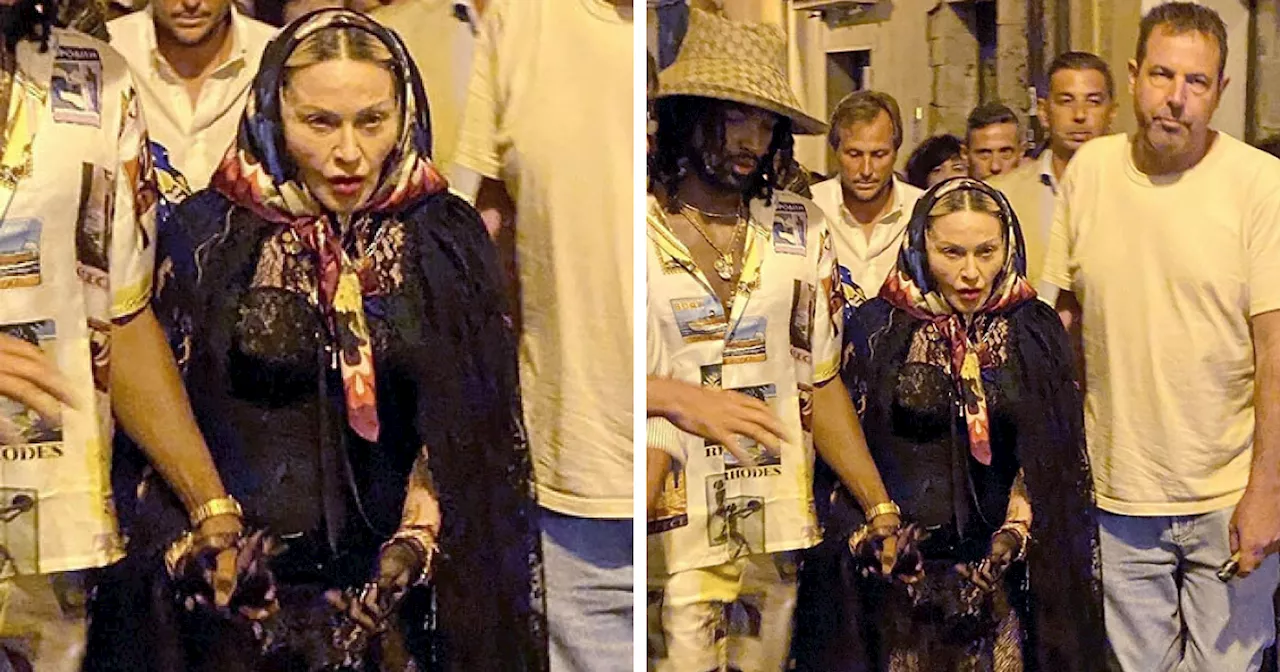 Madonna Caught Looking Weak And Tired During Holiday In Italy