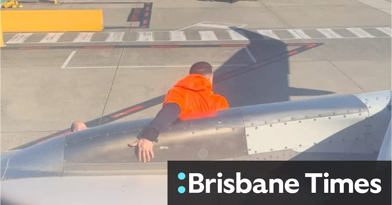 Emergency slide deployed after Jetstar passenger forced open emergency exit door