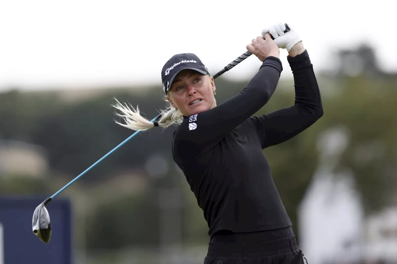 Charley Hull shoots 67 to lead wind-swept Women's British Open. Nelly Korda is one back