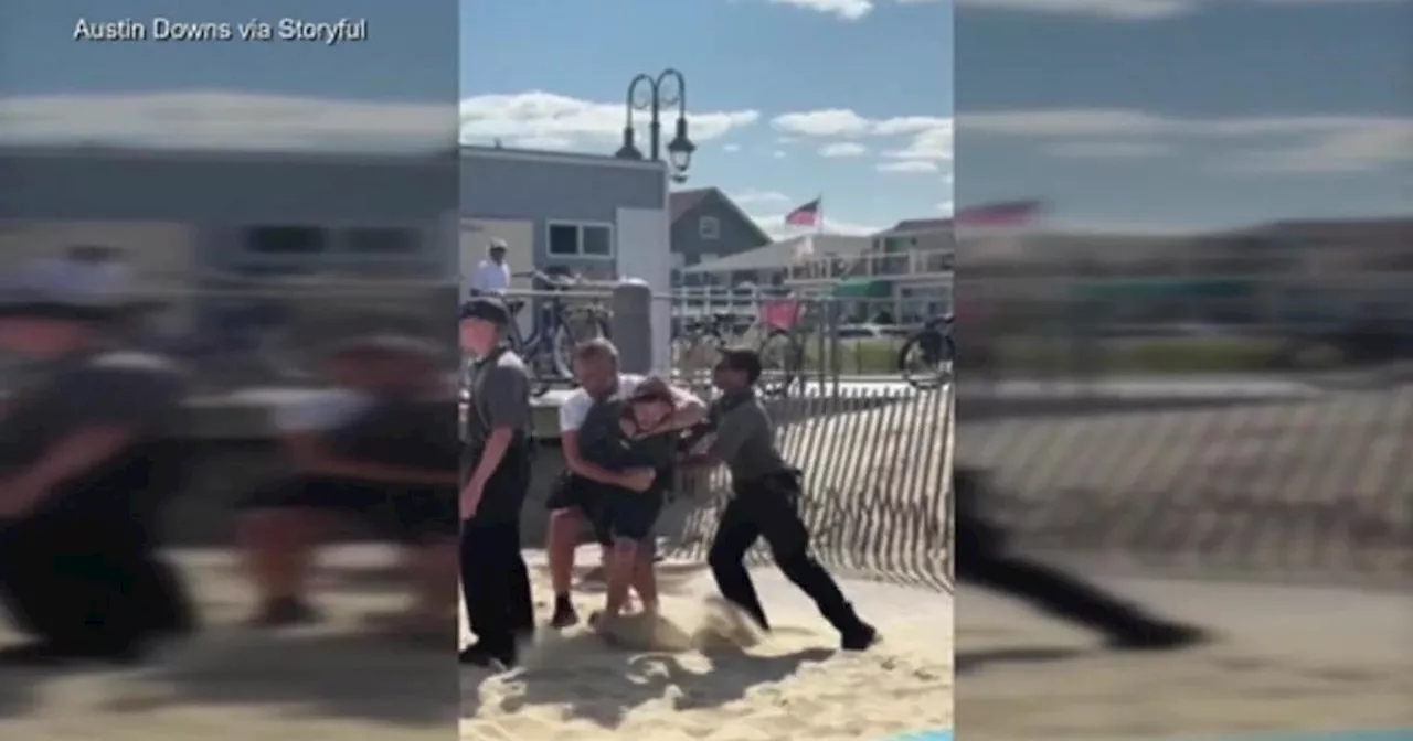 Video showing surfer's arrest at Belmar Beach raises questions about enforcement