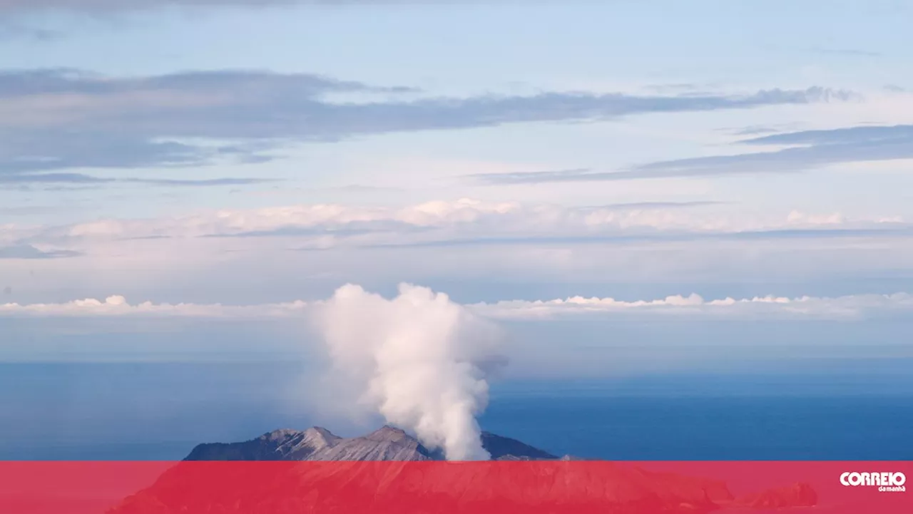 Erupção vulcânica obriga a cancelar voos na Nova Zelândia