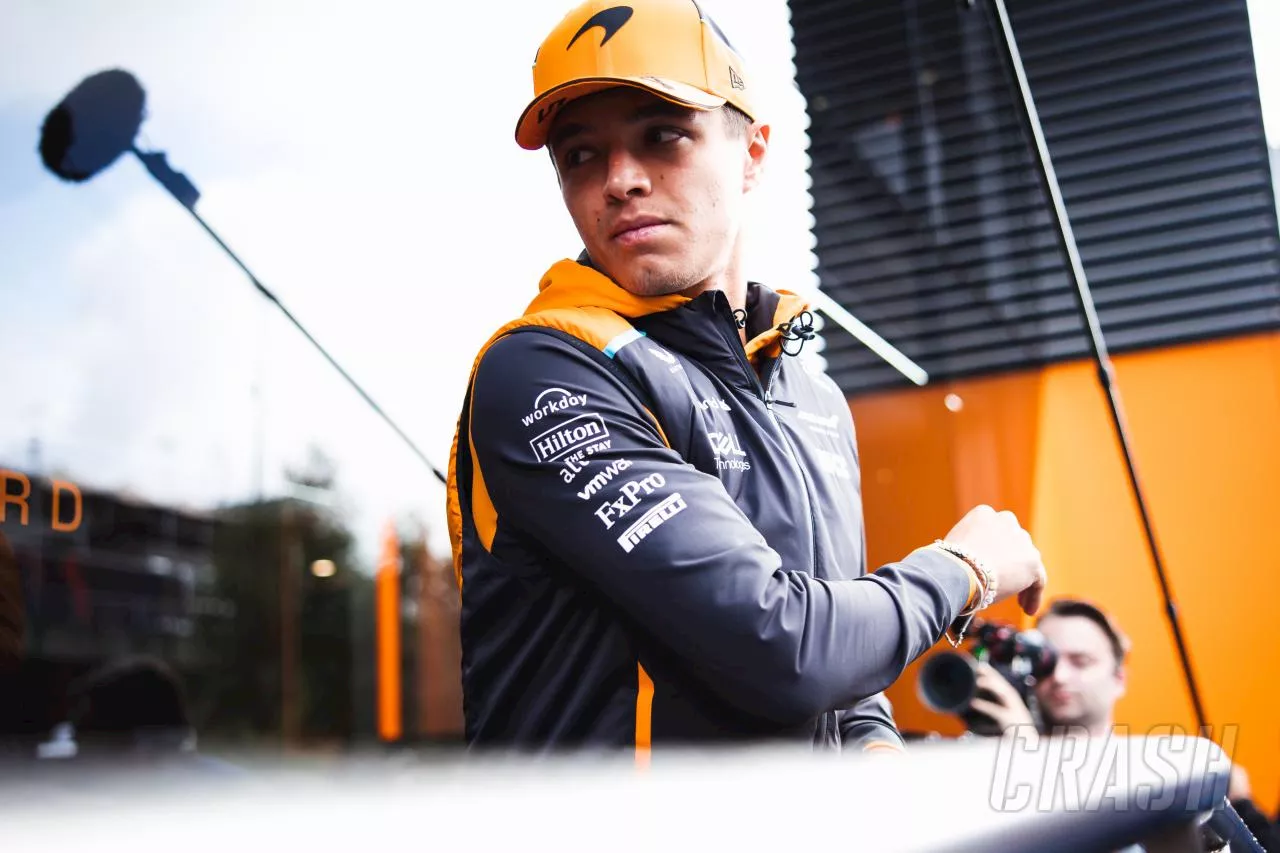 Lando Norris has “not performed at the level of a world champion”