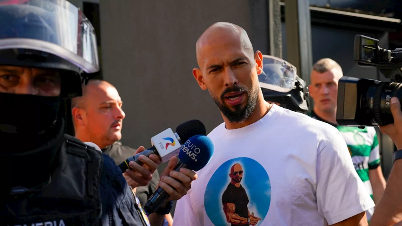 Internet personality Andrew Tate ordered to be put under house arrest