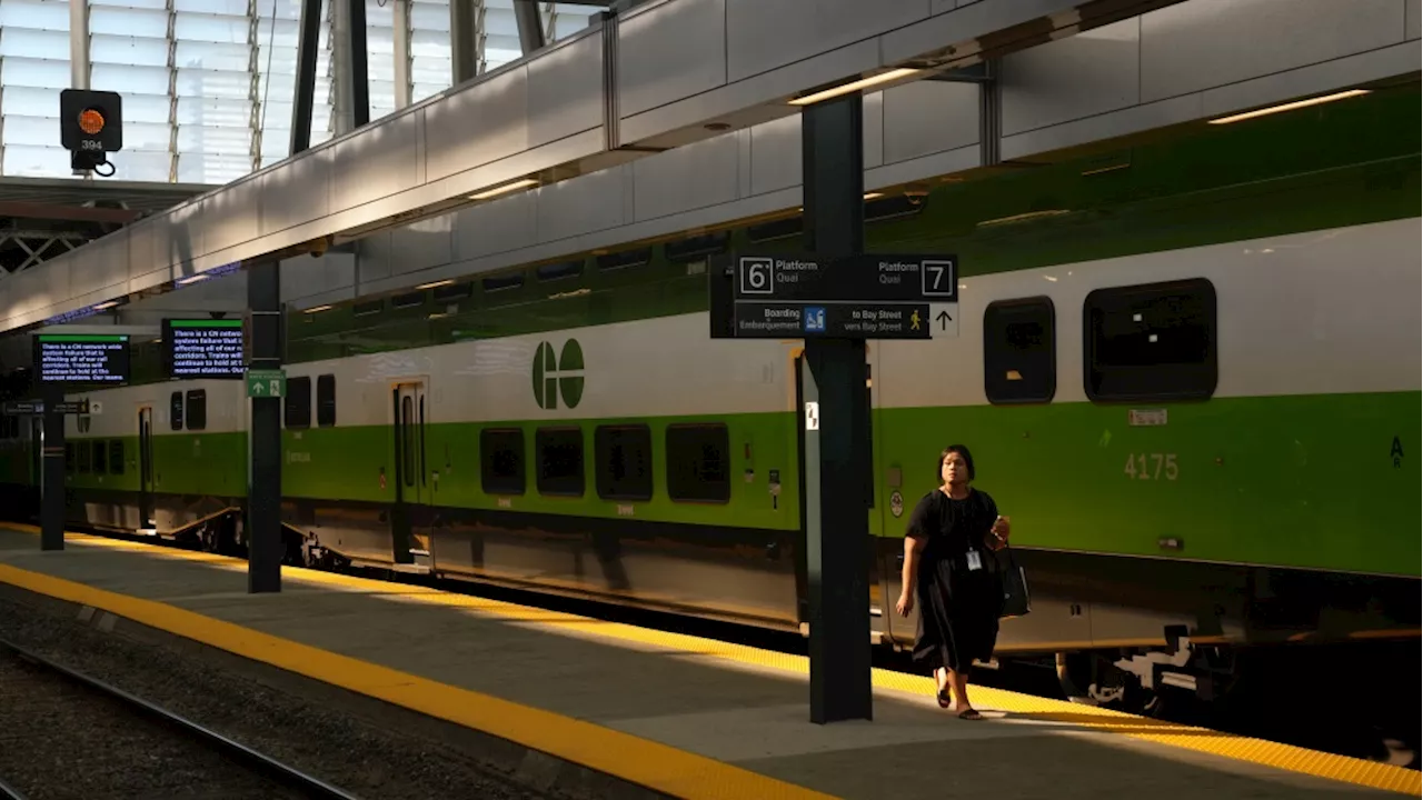 Rail work stoppage shuts down some Ontario, Quebec, B.C. commuter rail lines