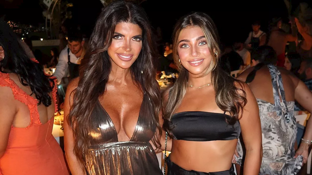 Gia Giudice, 23, and mom Teresa, 52, both flash the flesh in Turkey as fan says they look like...