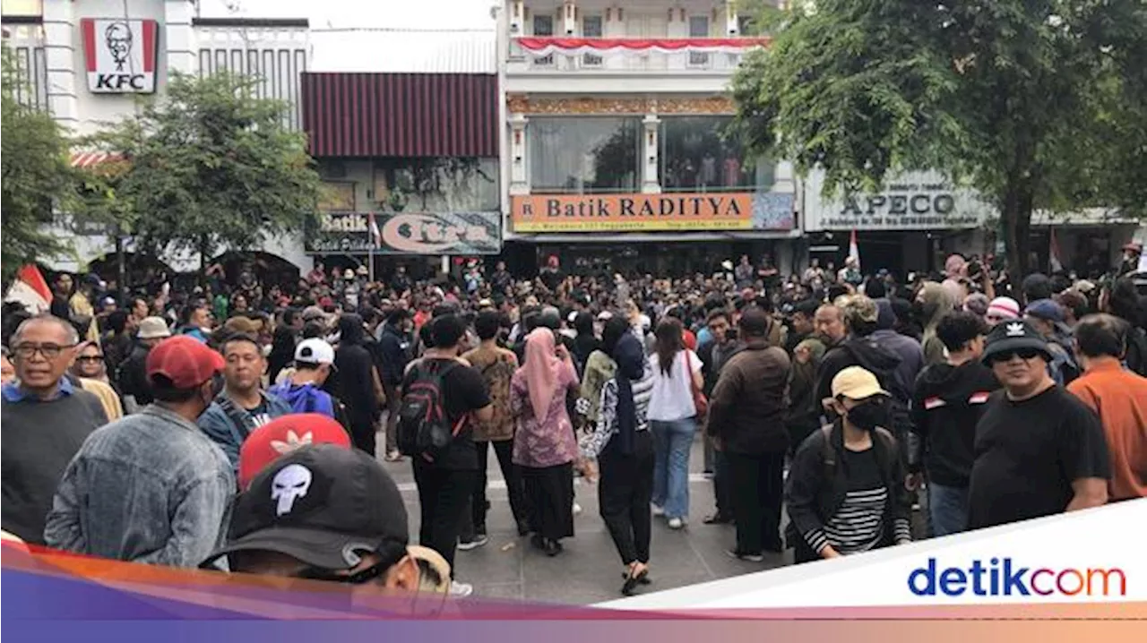 Dosen UGM Juga Ikut Aksi 'Jogja Memanggil' Tolak Revisi UU Pilkada