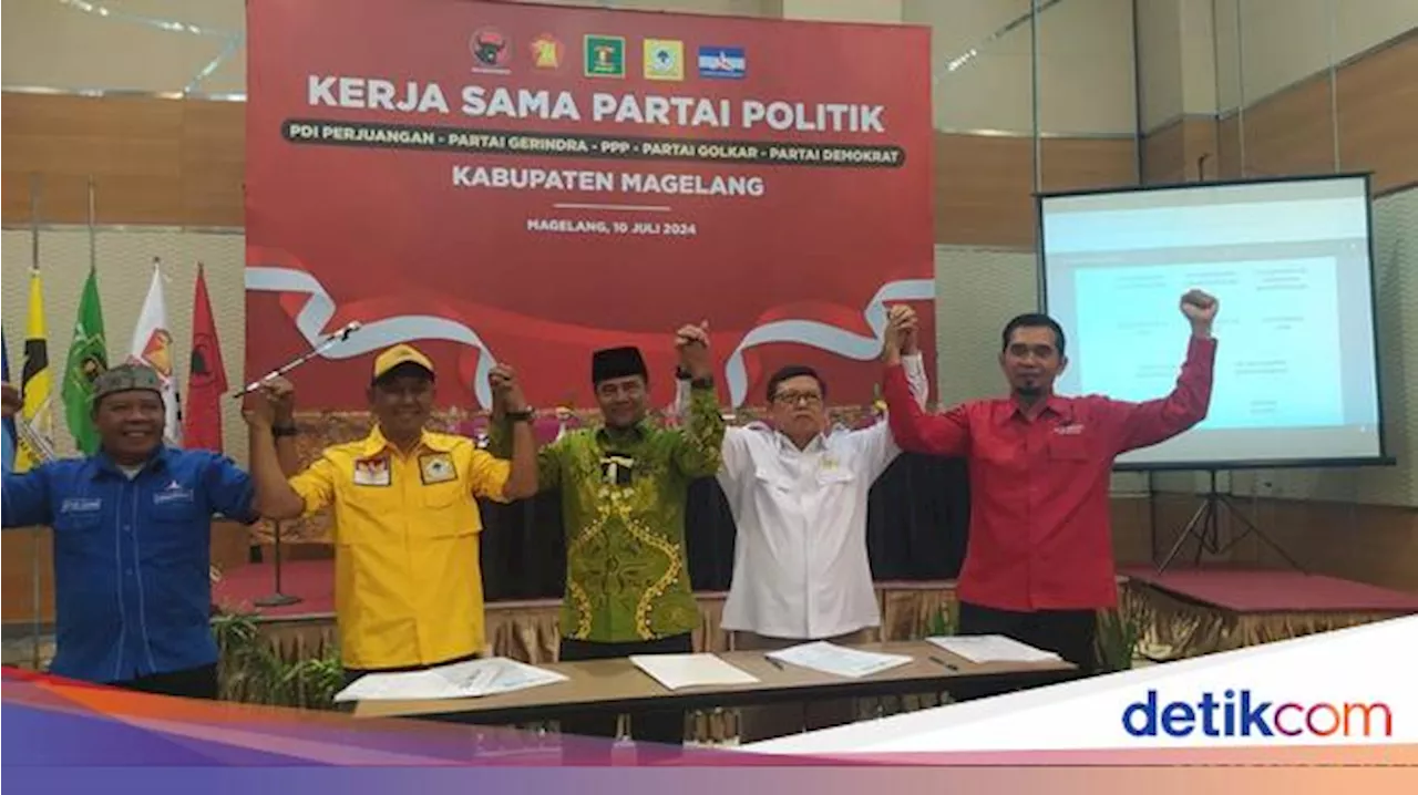 PDIP Beri Rekomendasi untuk Grengseng-Sahid di Pilkada Magelang