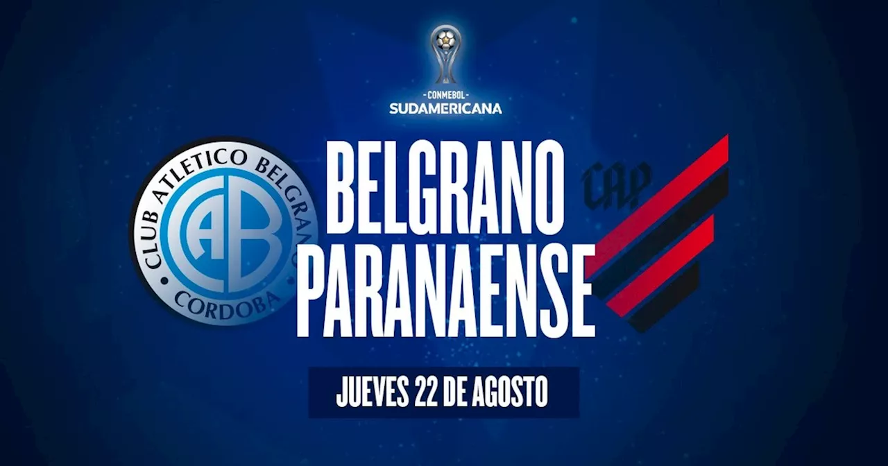 Belgrano vs Athletico Paranaense, por la Copa Sudamericana: día, hora y cómo verlo por TV