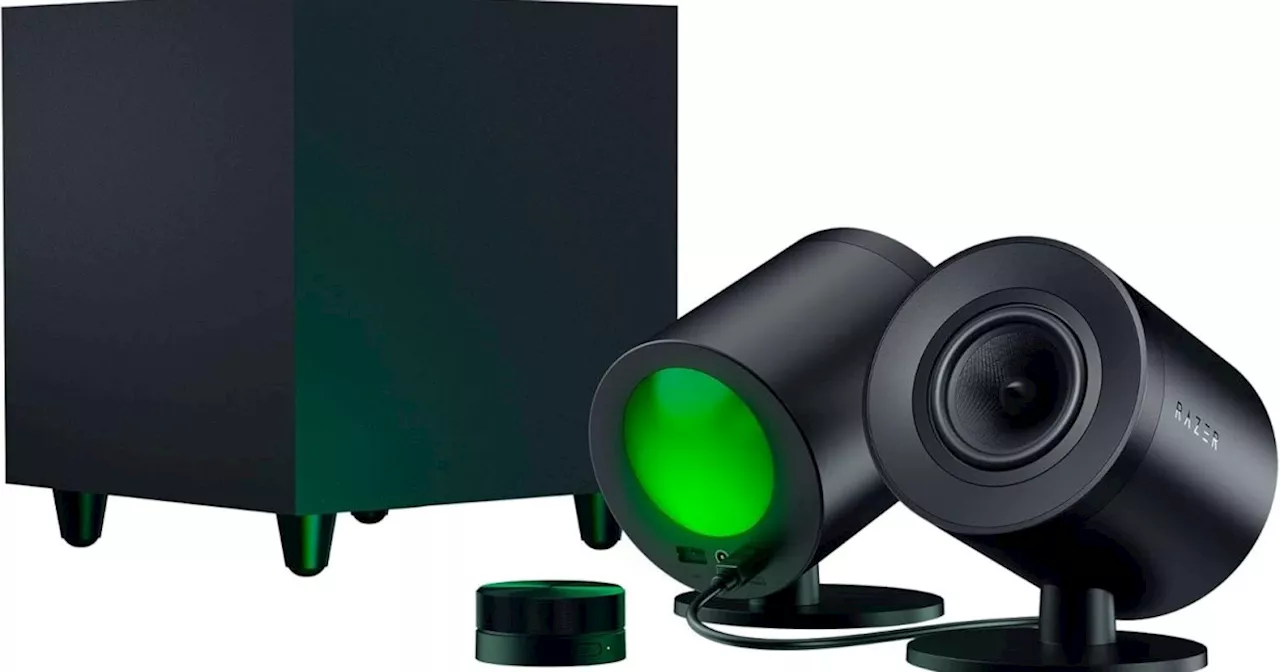 Razer’s gaming-focused speakers and subwoofer are 34% off today