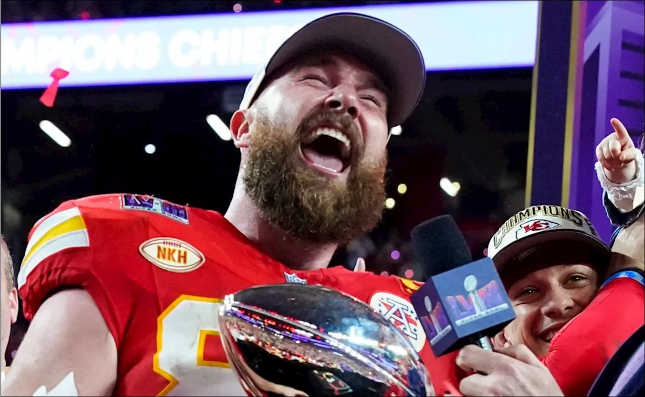 Travis Kelce participará en una película junto a Adam Sandler