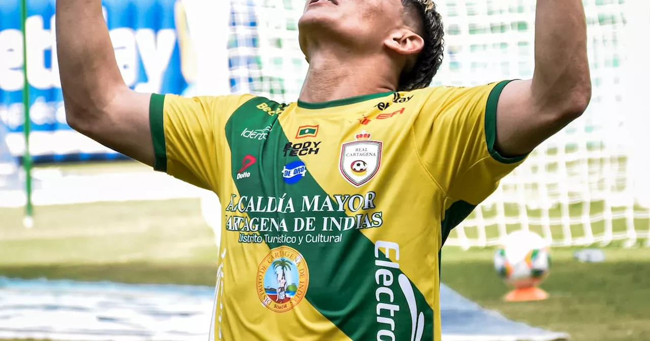 Real Cartagena: Wilfrido De la Rosa y el triplete que lo motiva a ir por más