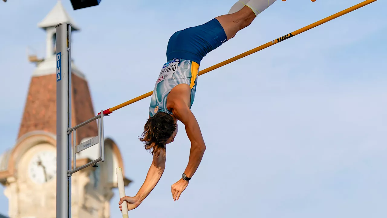 Leichtathletik: Armand Duplantis verbessert Stabhochsprung-Meeting-Rekord bei Diamond League in Lausanne