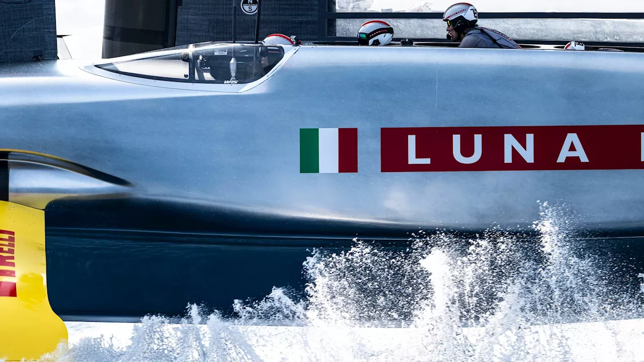 Preliminari Louis Vuitton Cup, Luna Rossa perde il primo confronto con New Zealand