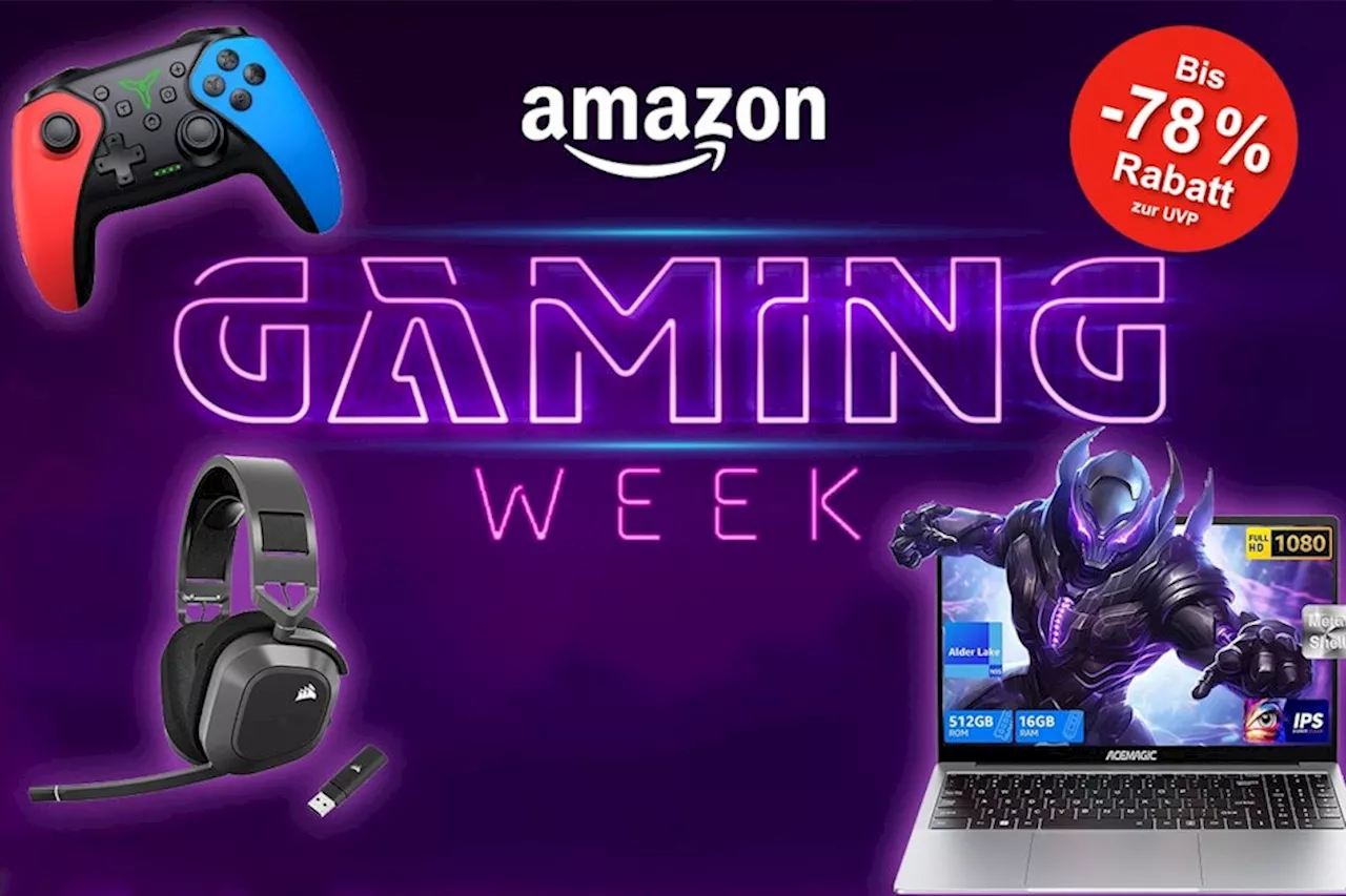 Mega Gaming Week Angebote bei Amazon: Bis zu 78% Rabatt auf Marken im Sale zur Gamescom