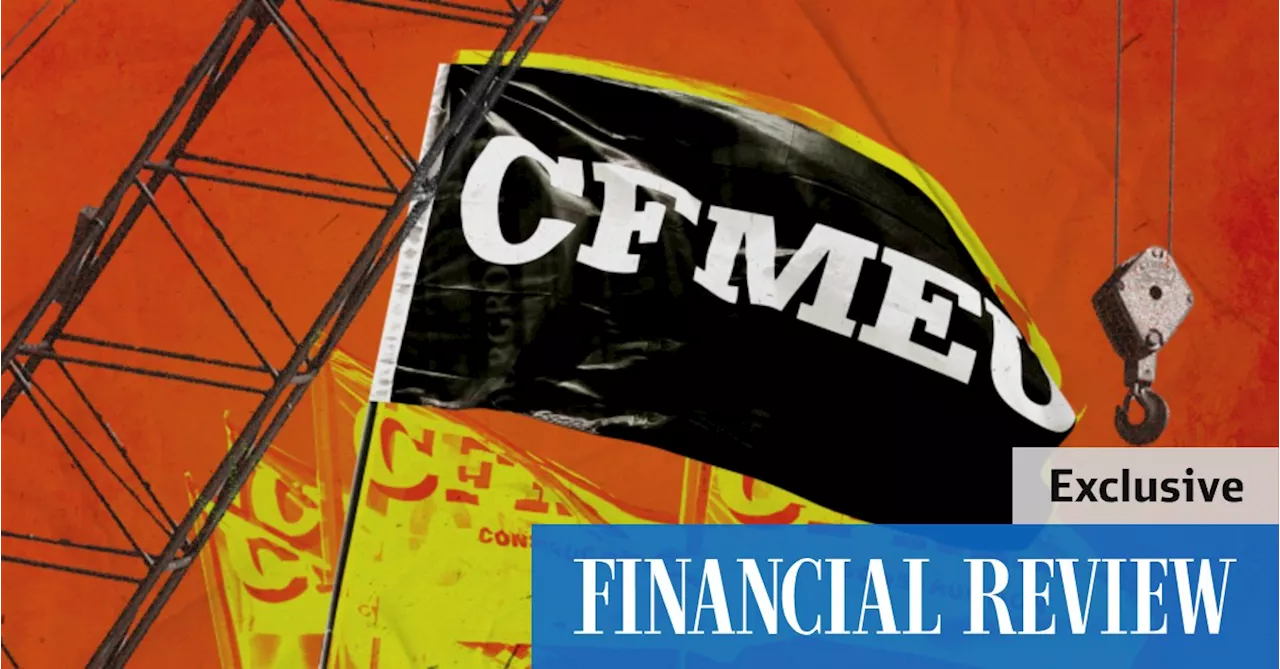 CFMEU: Builders are trying to claim back control of subcontractors in a sign they are trying to break the shackled of the union