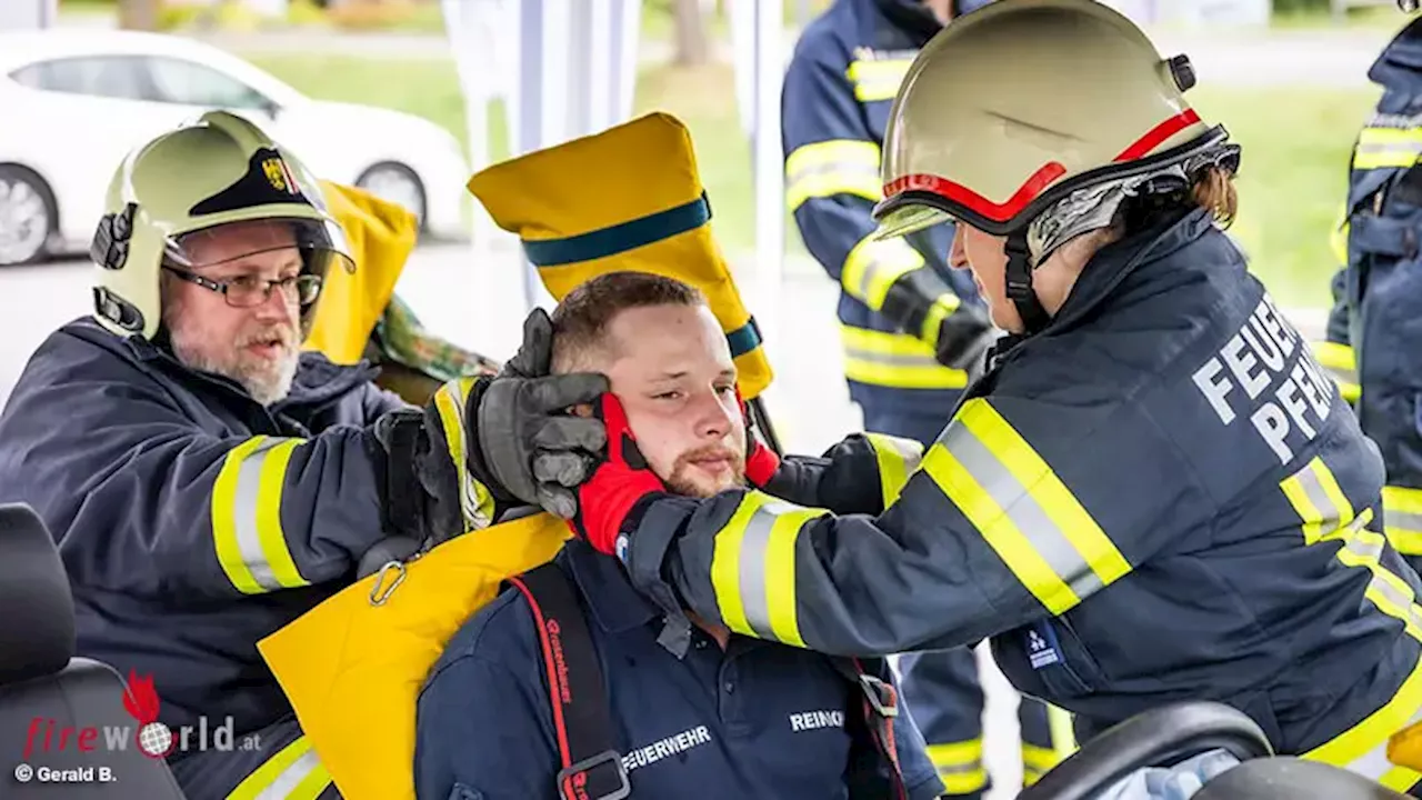 Oö: Feuerwehr-Ersthelfer-Weiterbildung 2024 in Friedburg