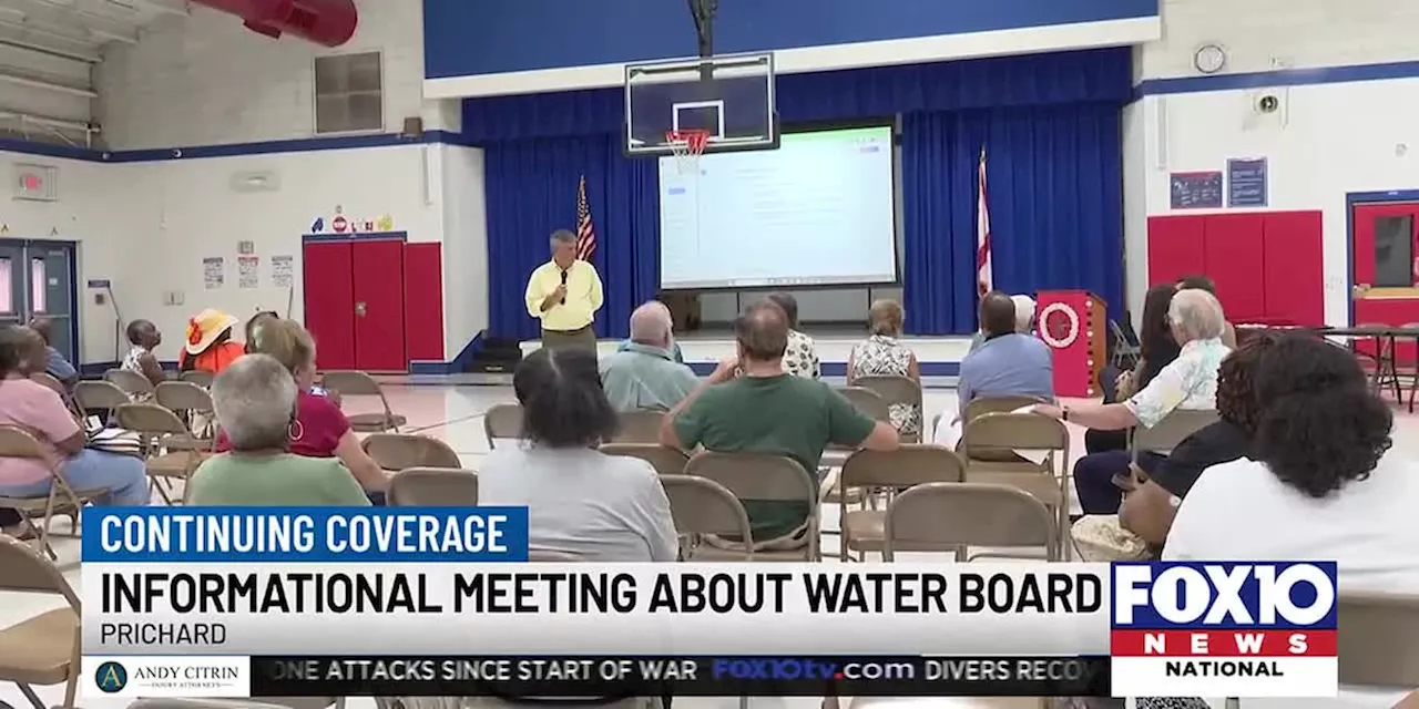 Q&A session offers details of Master Draft Plan for Prichard Water Board customers