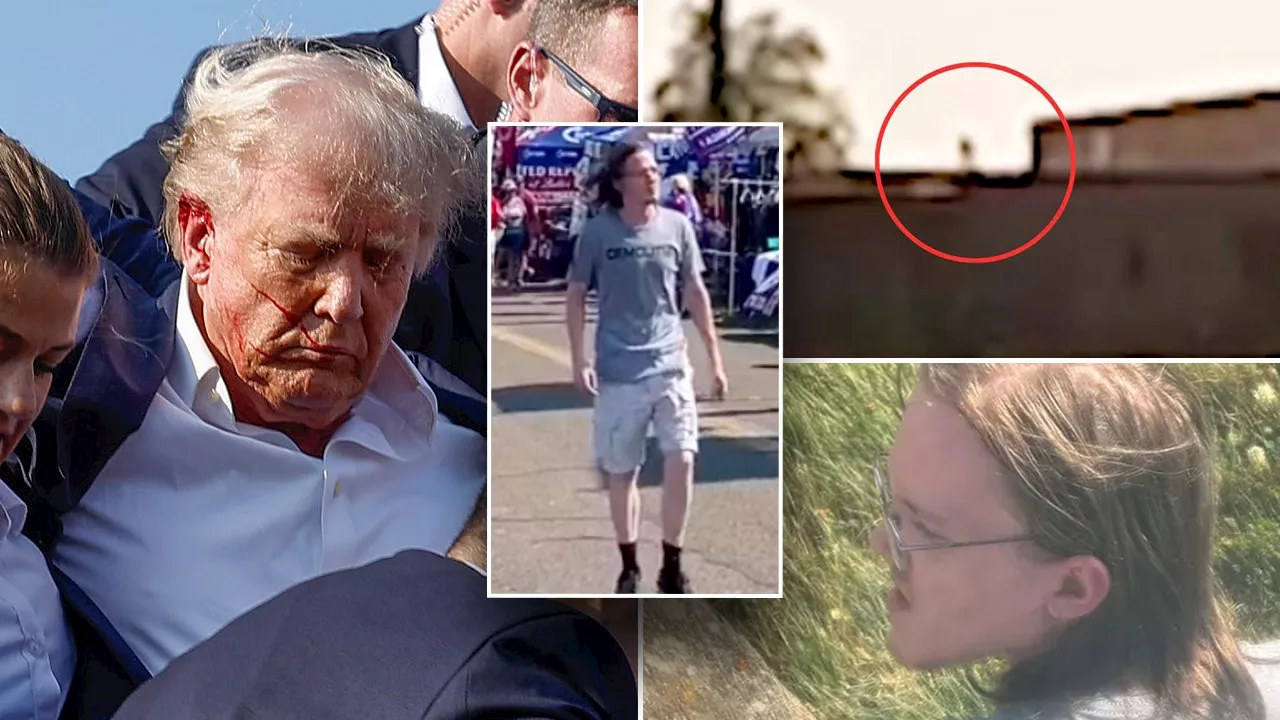 Trump assassination attempt: Newly uncovered footage shows figure on roof seconds before gunfire