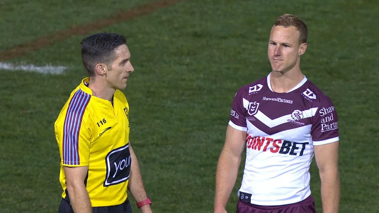 ‘Outrageous’: DCE’s blow-up amid sin bin drama as Manly coach makes brutal admission