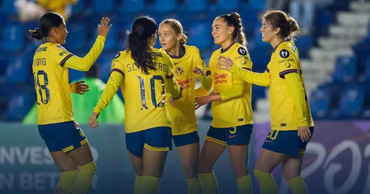 América goleó 7-0 a Whitecaps y da golpe de autoridad en su debut en la Champions Cup