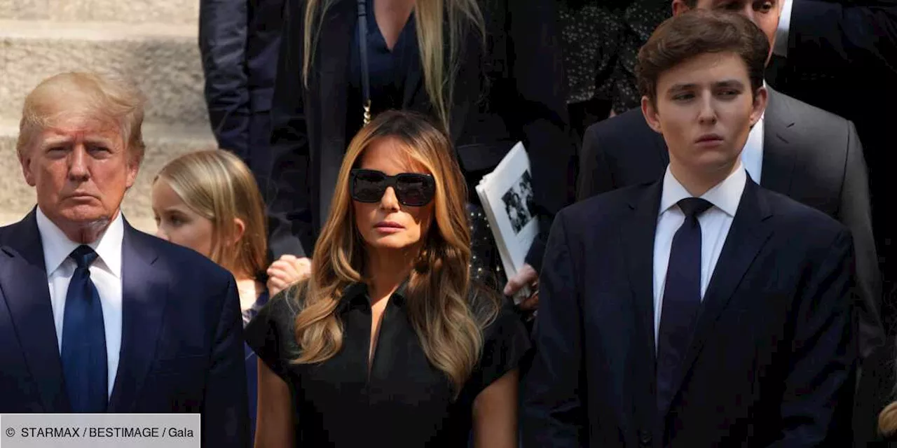 Melania Trump : son fils Barron admis à l’université, mais il ne quittera pas sa mère !