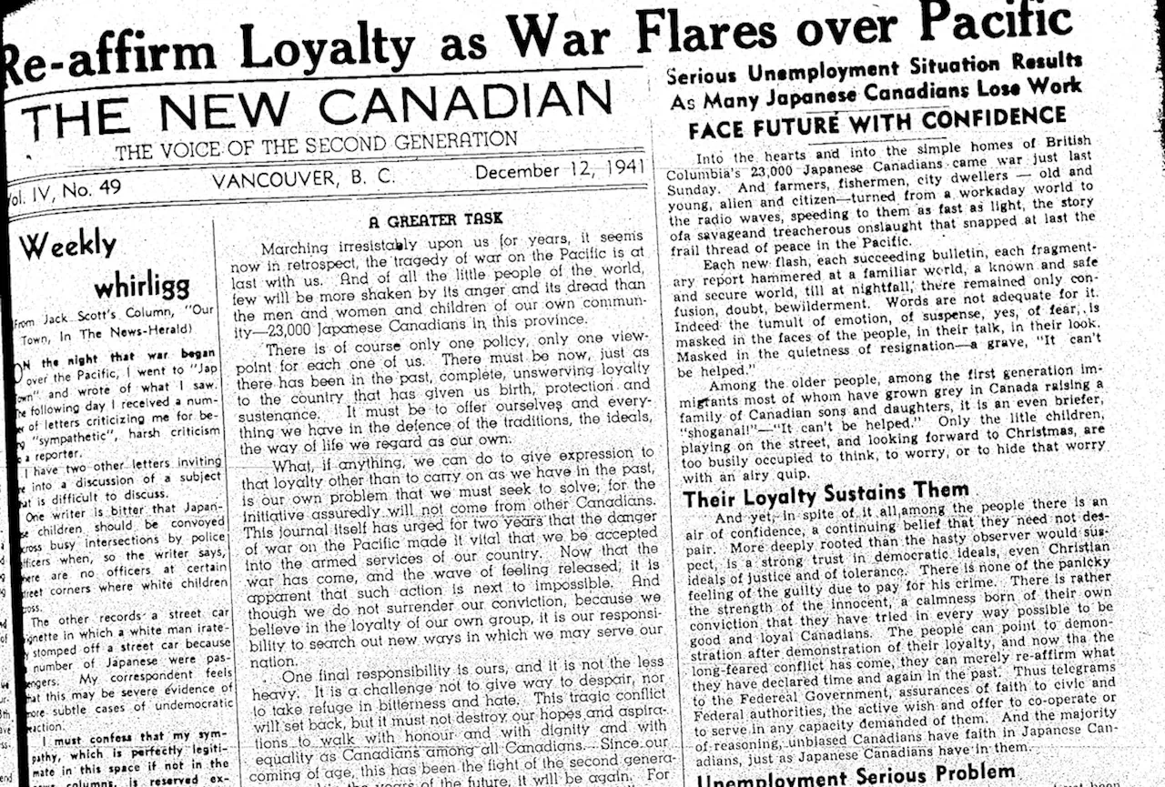 Japanese Canadian paper The New Canadian, pillar for community during war, saved from digital oblivion