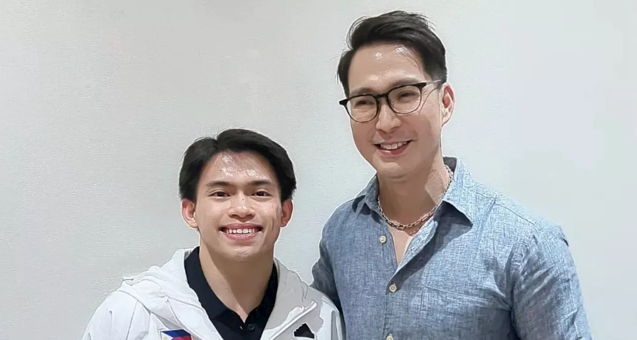 Francis Libiran and Carlos Yulo 'collaborate' for fashion design inspiration