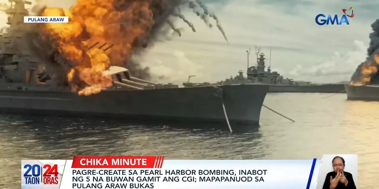 The Attack on Pearl Harbor begins in 'Pulang Araw' this Friday