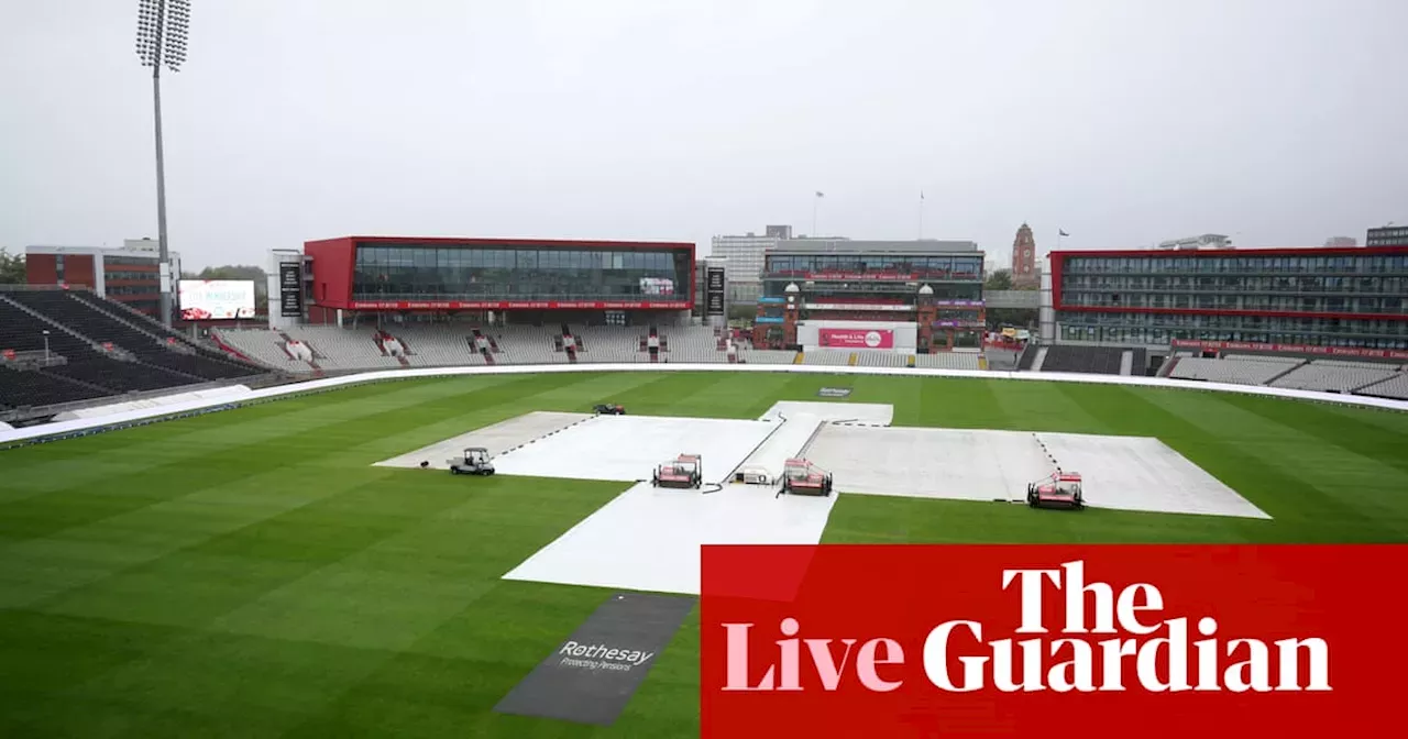 England v Sri Lanka first men’s cricket Test match, rain delays day