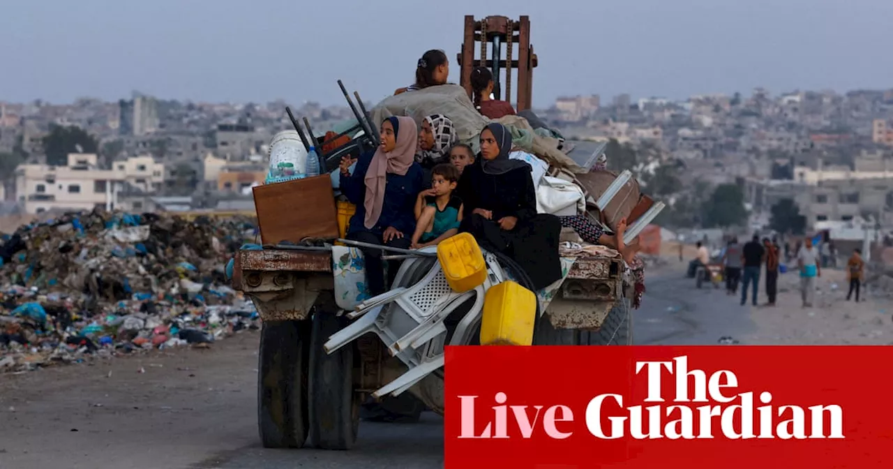 Israel-Gaza war live: Joe Biden presses Benjamin Netanyahu on ‘urgency’ of sealing ceasefire