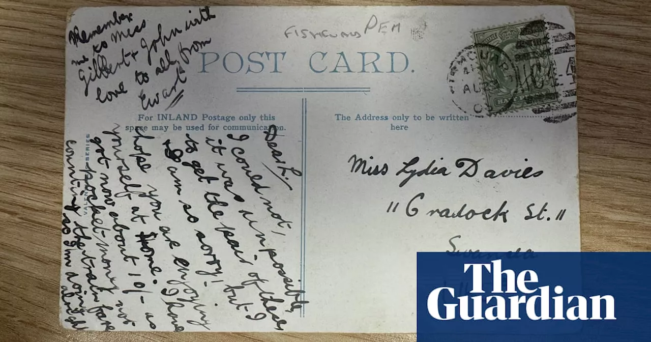 Postcard sent 121 years ago finally arrives at Swansea address