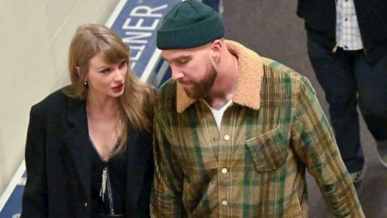 El novio de Taylor Swift, Travis Kelce, cumple su sueño de aparecer en un película junto a Adam Sandler