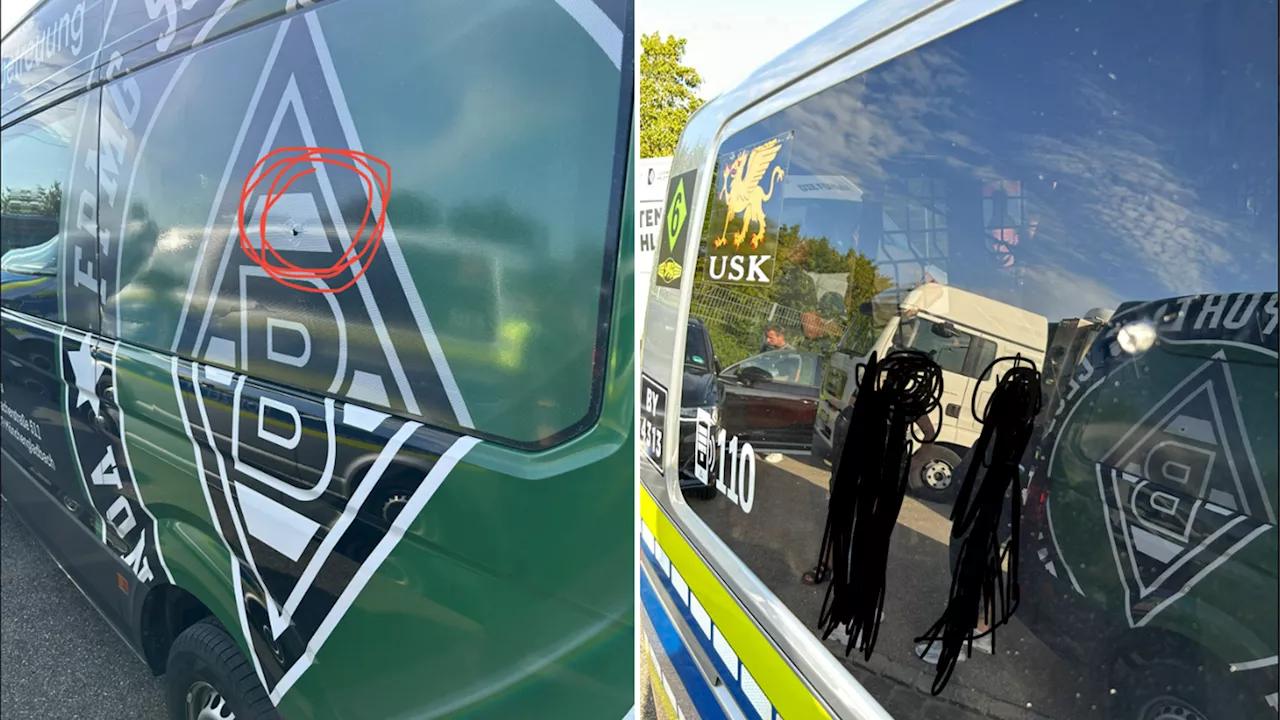  Wegen Schuss auf Gladbach-Fanbus! Polizist vor Gericht