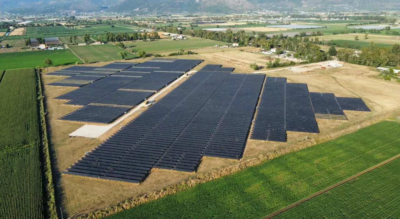 Dal maxi parco fotovoltaico di Terracina energia per 9mila famiglie