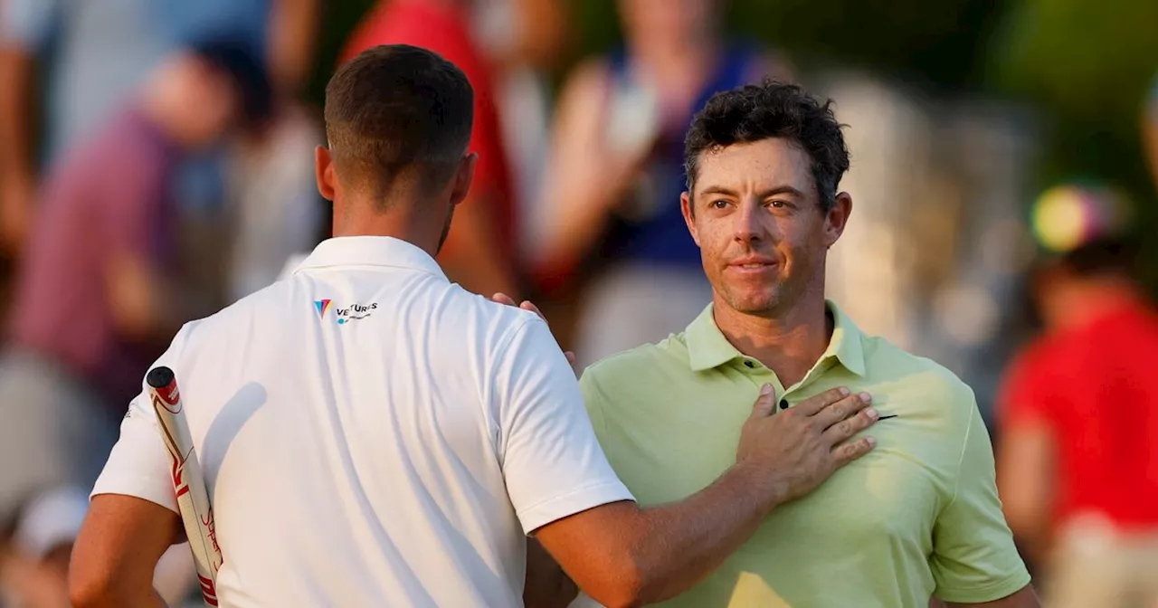 Rory McIlroy rival's awkward comment with pair set for BMW Championship clash