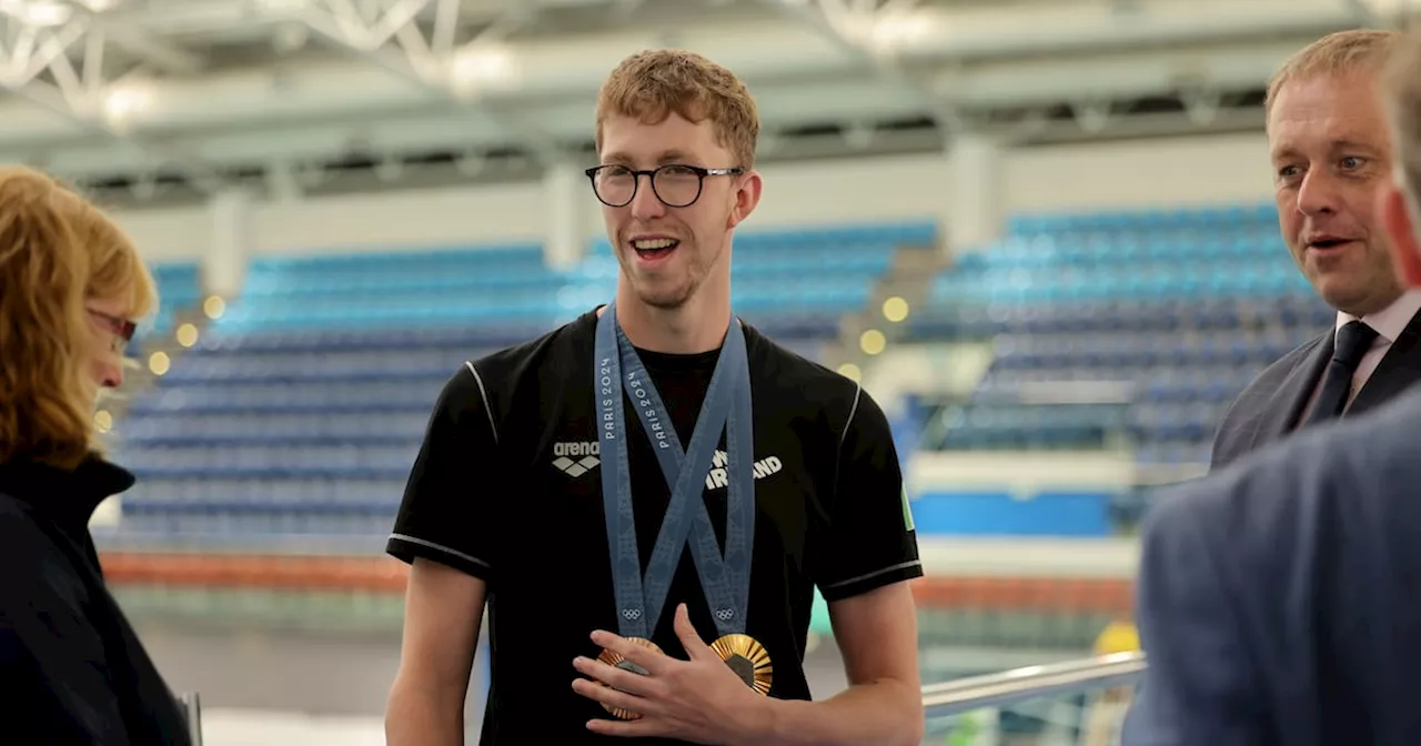 ‘I get a lot of free stuff’: Life after Olympics is crazy for Daniel Wiffen as he urges State to build 50m pools