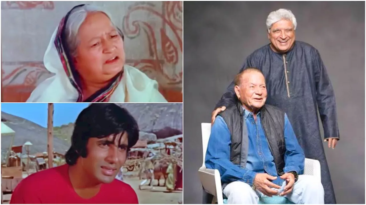 Javed Akhtar की रियल लाइफ से प्रेरित है Sholay का मौसी वाला सीन, 'जय' की जगह थे सलीम खान